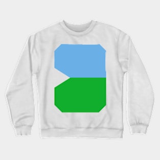 Harmony in Motion: Celebrating Djibouti's Flag Design Crewneck Sweatshirt